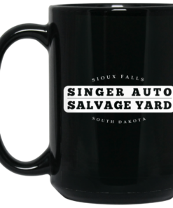 Singer Auto Salvage Yard Sioux Falls South Dakota Mug Shirt Sweatshirt Long Sleeve Hoodie Tank Mug 1 Singer Auto Salvage Yard Sioux Falls South Dakota Mug Shirt Sweatshirt Long Sleeve Hoodie Tank Mug 2