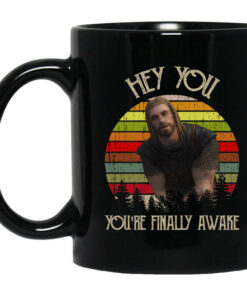 Skyrim Ralof Hey You Youre Finally Awake Mug Shirt Sweatshirt Long Sleeve Hoodie Tank Mug 1