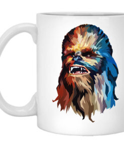Star Wars Chewbacca Art Graphic Mug Shirt Sweatshirt Long Sleeve Hoodie Tank Mug 1