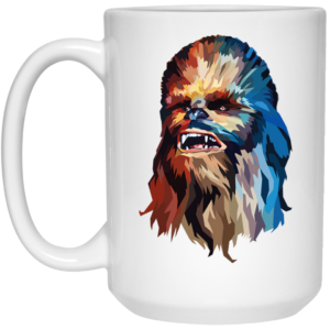 Star Wars Chewbacca Art Graphic Mug Shirt Sweatshirt Long Sleeve Hoodie Tank Mug