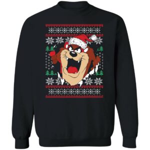 Tasmanian Devil Ugly Christmas Sweatshirt