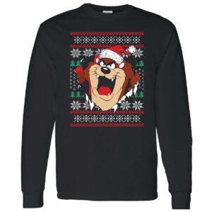 Tasmanian Devil Ugly Christmas Sweatshirt 6