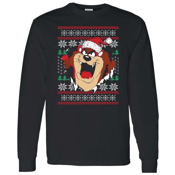 Tasmanian Devil Ugly Christmas Sweatshirt