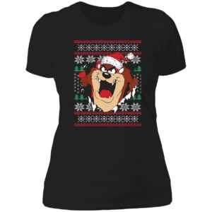 Tasmanian Devil Ugly Christmas Sweatshirt 8