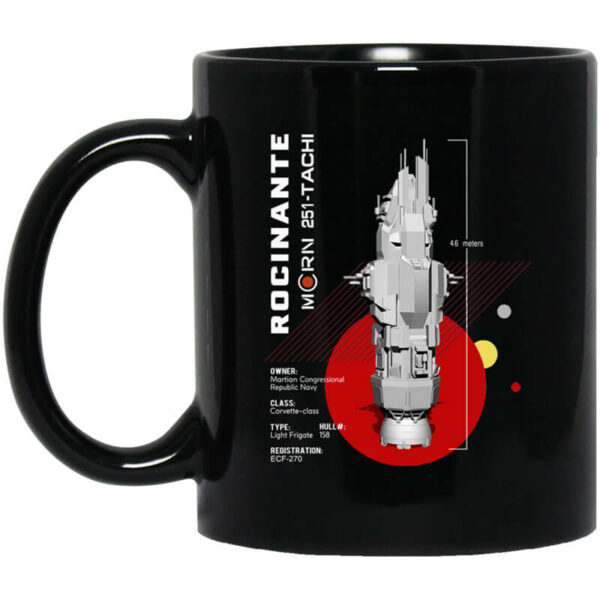 The Expanse Rocinante Ship Mug Shirt Sweatshirt Long Sleeve Hoodie Tank Mug