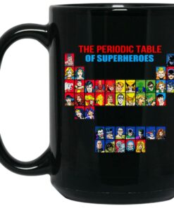 The Periodic Table Of Superheroes Mug Shirt Sweatshirt Long Sleeve Hoodie Tank Mug 1 The Periodic Table Of Superheroes Mug Shirt Sweatshirt Long Sleeve Hoodie Tank Mug 2