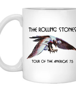 The Rolling Stones Tour Of The Americas 75 Poster Version Mug Shirt Sweatshirt Long Sleeve Hoodie Tank Mug 1