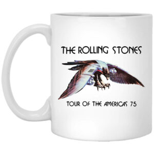 The Rolling Stones Tour Of The Americas 75 Poster Version Mug Shirt Sweatshirt Long Sleeve Hoodie Tank Mug 1