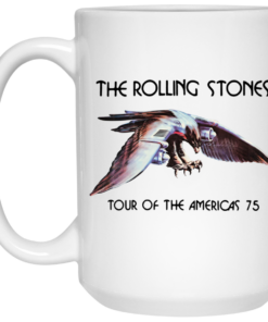 The Rolling Stones Tour Of The Americas 75 Poster Version Mug Shirt Sweatshirt Long Sleeve Hoodie Tank Mug 2