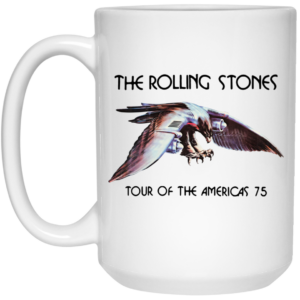 The Rolling Stones Tour Of The Americas 75 Poster Version Mug Shirt Sweatshirt Long Sleeve Hoodie Tank Mug