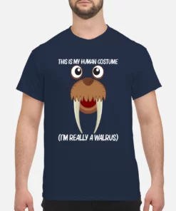 This Is My Human Costume IM Really A Walrus Sweatshirt 4