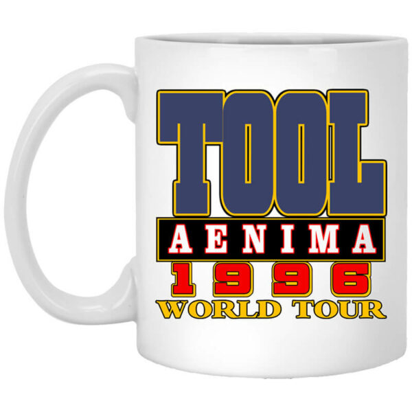 Tool Aenima 1996 World Tour Mug Shirt Sweatshirt Long Sleeve Hoodie Tank Mug