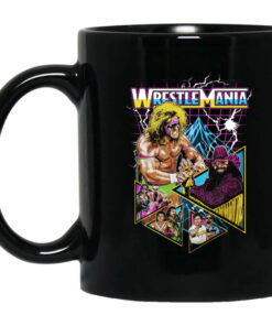 WWE WrestleMania Mug Shirt Sweatshirt Long Sleeve Hoodie Tank Mug 1