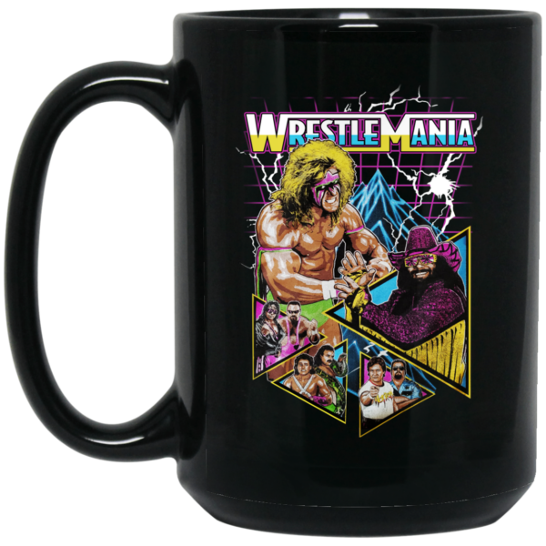 WWE WrestleMania Mug Shirt Sweatshirt Long Sleeve Hoodie Tank Mug