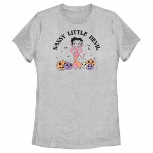 Women’s Betty Boop Halloween Sassy Little Devil T-Shirt