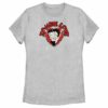 Women’s Betty Boop Halloween Zombie Love Heart T-Shirt