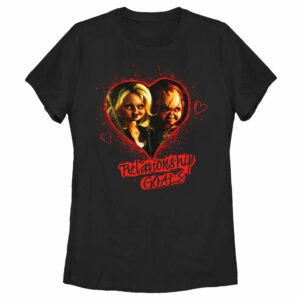 Women’s Bride of Chucky Relationship Goals T-Shirt