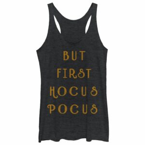 Women’s CHIN UP Halloween First Hocus Pocus Racerback Tank Top