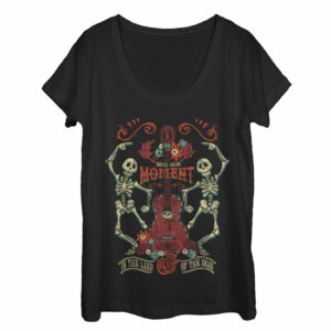 Women’s Coco Seize Moment Skeleton Dance Scoop Neck