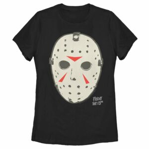 Women’s Friday the 13th Jason Vorhees Hockey Mask Logo T-Shirt