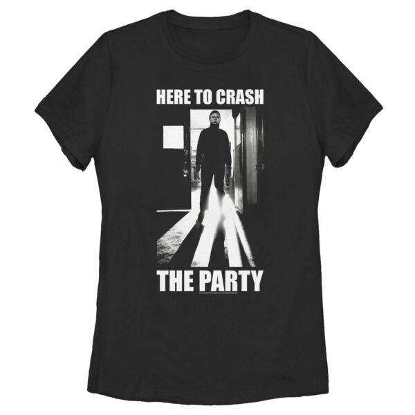 Women’s Halloween II Michael Myers Crash the Party T-Shirt