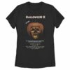 Women’s Halloween II Skeleton Movie Poster T-Shirt