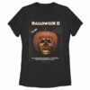 Women’s Halloween II Skeleton Movie Vintage Poster T-Shirt