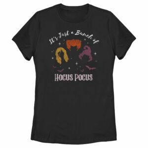 Women’s Hocus Pocus A Bunch of Magical Witches T-Shirt