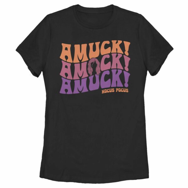 Women’s Hocus Pocus Amuck Phrase T-Shirt