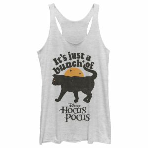 Women’s Hocus Pocus Binx Cat Racerback Tank Top