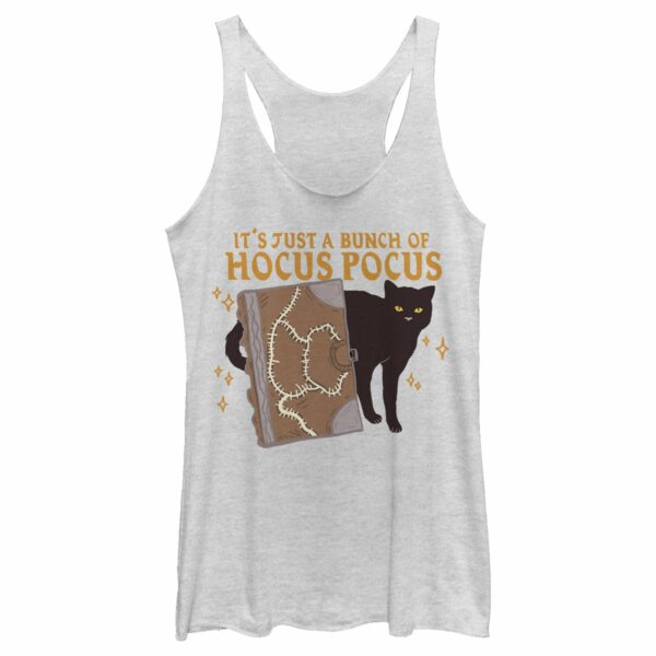 Women’s Hocus Pocus Binx Spellbook Racerback Tank Top