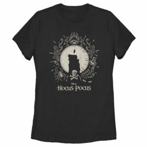 Women’s Hocus Pocus Black Flame Candle T-Shirt