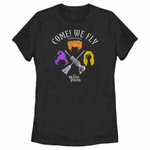 Women’s Hocus Pocus Come We Fly T-Shirt