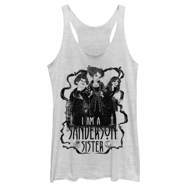 Women’s Hocus Pocus I Am a Sanderson Sister Racerback Tank Top