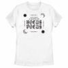 Women’s Hocus Pocus It’s Just a Bunch Text T-Shirt