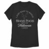 Women’s Hocus Pocus Just Want to Eat Halloween Candy T-Shirt