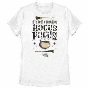 Women’s Hocus Pocus Just a Bunch Quote T-Shirt