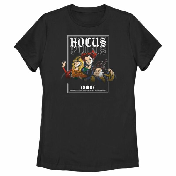 Women’s Hocus Pocus Round Moon T-Shirt