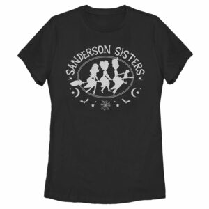 Women’s Hocus Pocus Sanderson Sisters Witch Broom T-Shirt