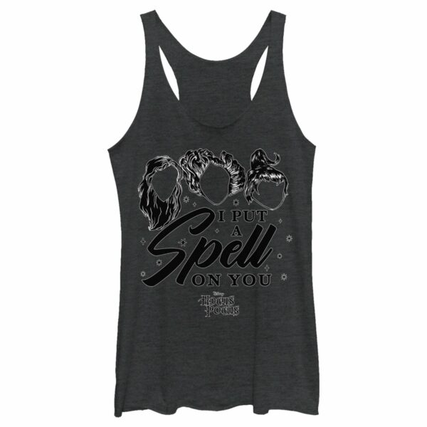 Women’s Hocus Pocus Spell on You Silhouette Racerback Tank Top