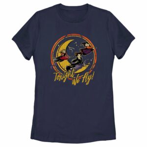 Women’s Hocus Pocus Tonight We Fly Moon T-Shirt