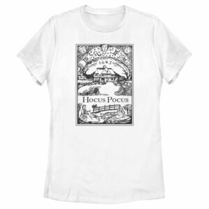 Women’s Hocus Pocus Vintage Salem Poster T-Shirt