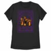 Women’s Hocus Pocus Vintage Witches Print T-Shirt