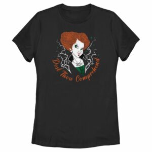 Women’s Hocus Pocus Winifred Comprehend Quote T-Shirt