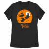 Women’s Hocus Pocus Witch Silhouette T-Shirt