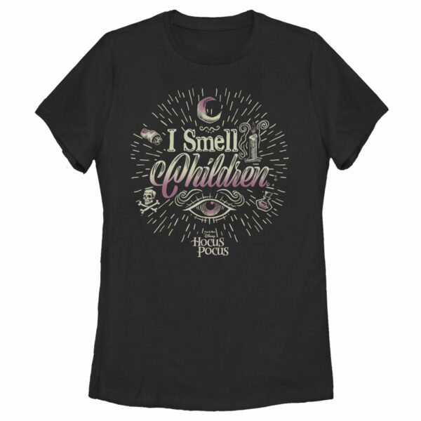 Women’s Hocus Pocus Witches Smell Children T-Shirt