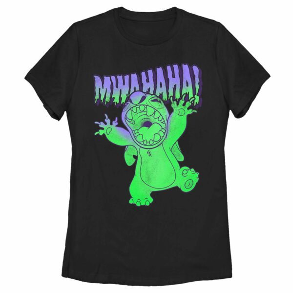 Women’s Lilo & Stitch Mwahaha Halloween Horror T-Shirt