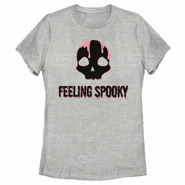 Women’s Lost Gods Halloween Feeling Spooky Skull T-Shirt