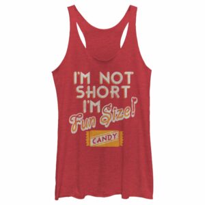 Women’s Lost Gods Halloween Fun-Size Candy Racerback Tank Top