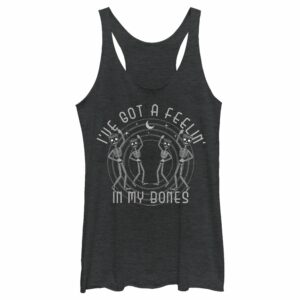 Women’s Lost Gods Halloween I’ve Got a Feelin’ in my Bones Racerback Tank Top